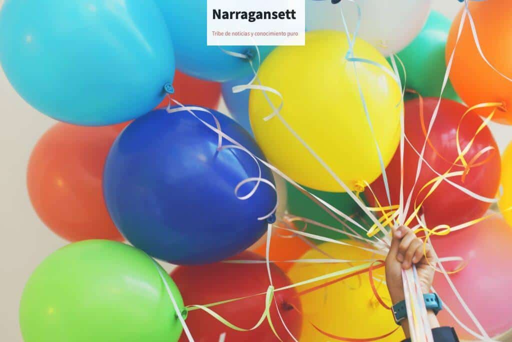 person holding balloons