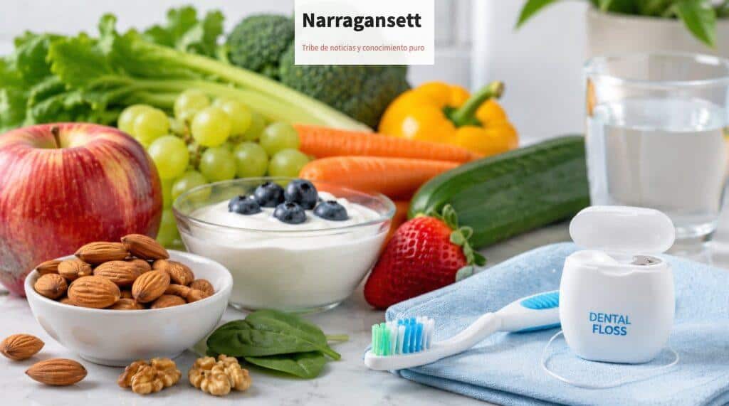 Alimentación equilibrada para cuidar la salud dental